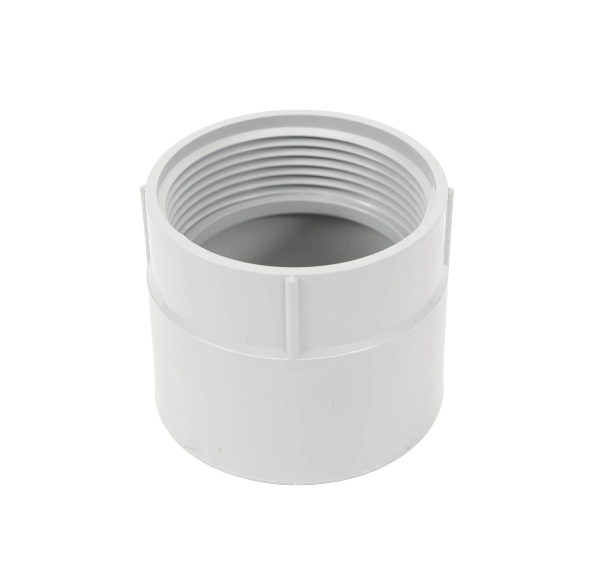 Adapteur femelle 2 1/2 pvc gris (bte20)