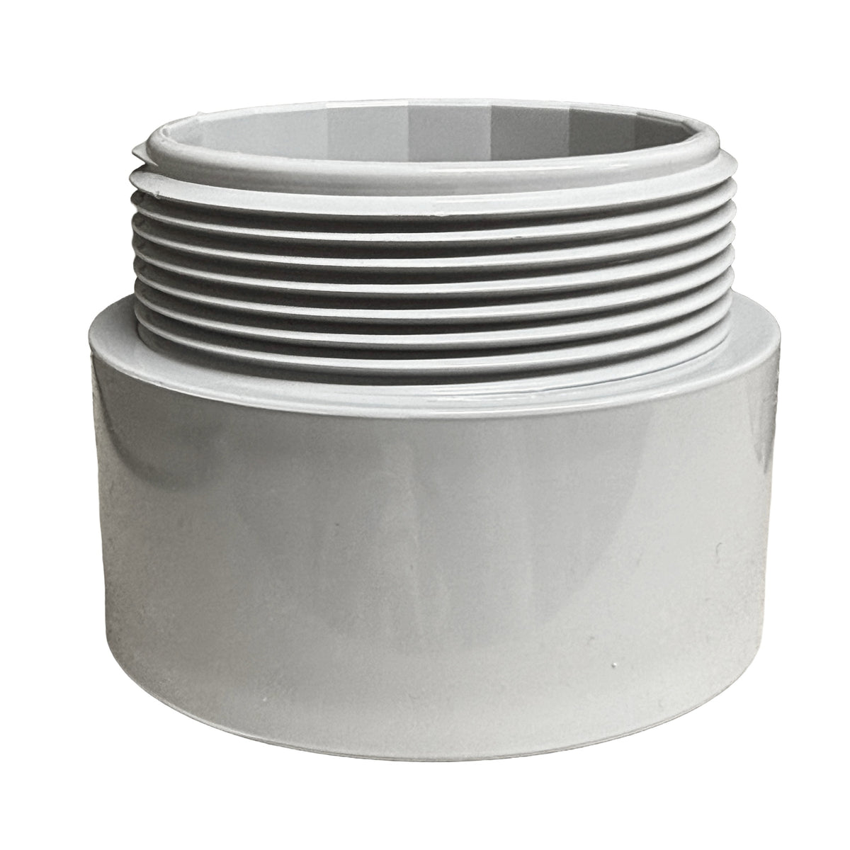 Adaptateur final 3'' pvc gris (bte 25)