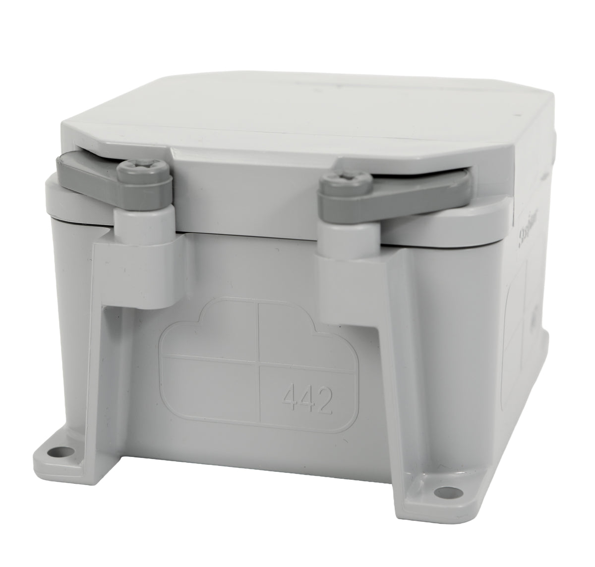 4X4X2 BOITE DE JONCTION PVC GRIS OUVERTURE RAPIDE (BTE12)