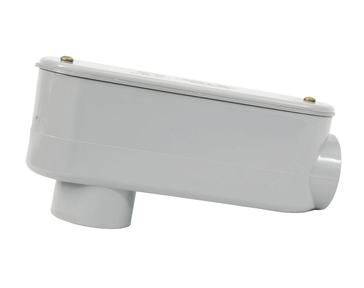 Acces fitting lb 1 1/4 pvc gris (bte20)