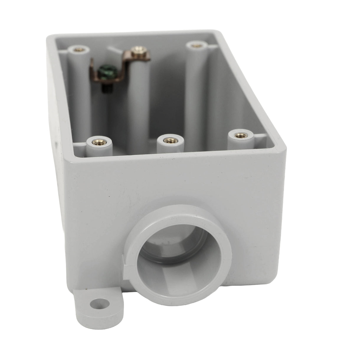 Fs 3/4 boite de jonction pvc gris 1 entrée (bte10)