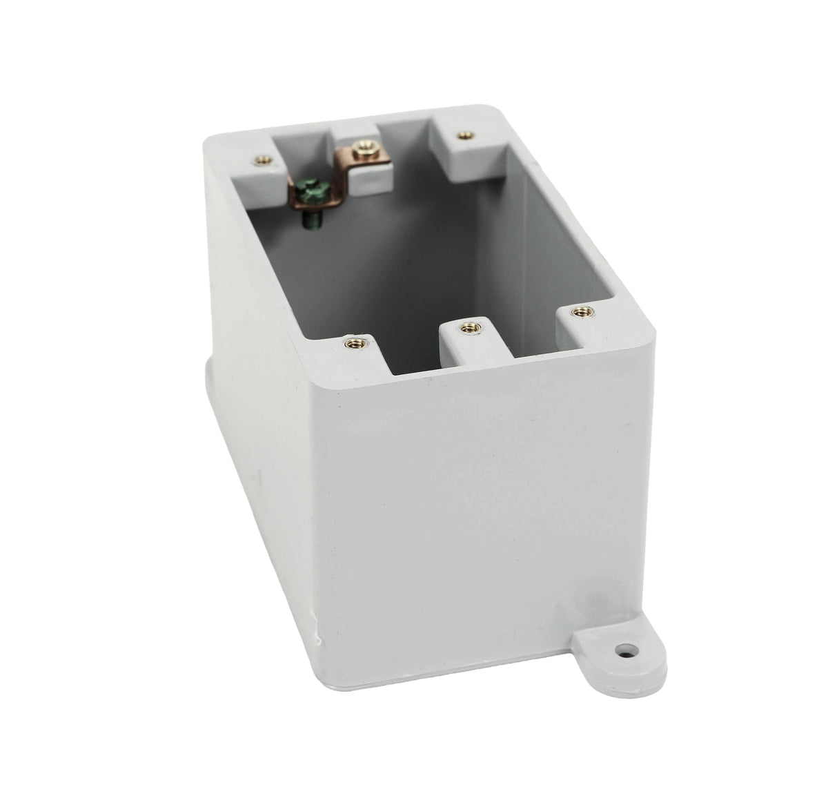Boite de jonction pvc simple sans trou (bte20)