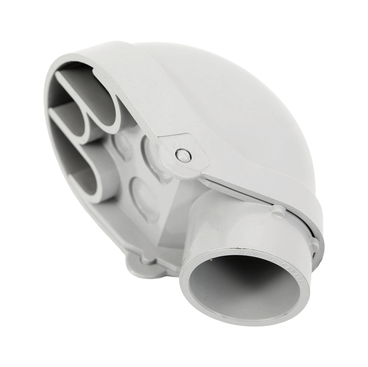 Tete de branchement 2''1/2 pvc gris (bte2)