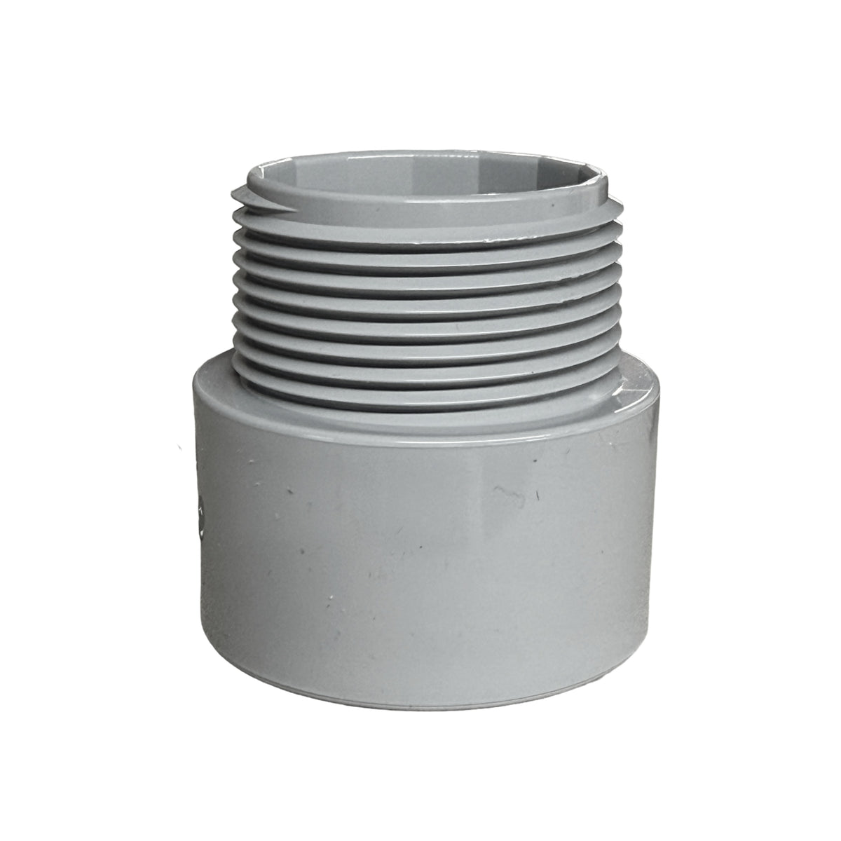 Adaptateur final 1 1/4 pvc gris (bte45)