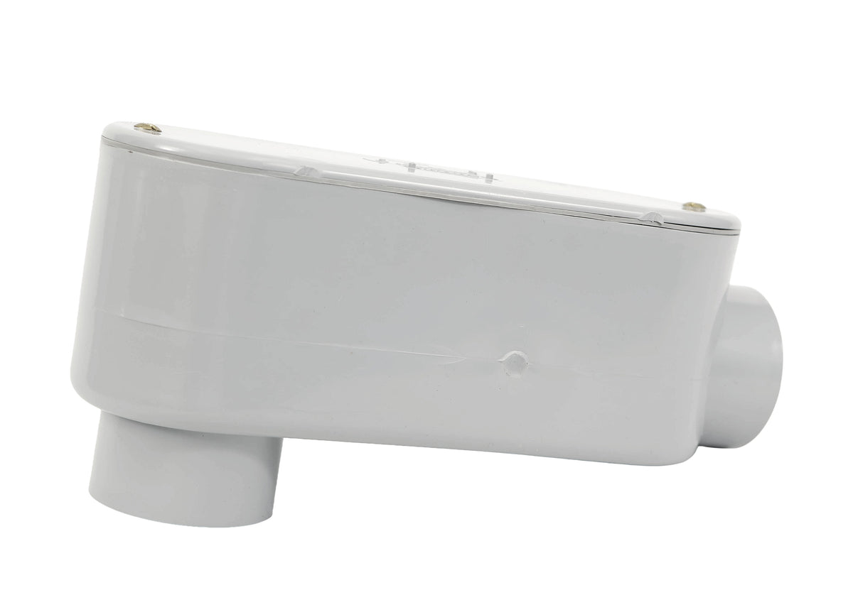 Acces fitting lb 2''1/2 pvc gris (bte4)