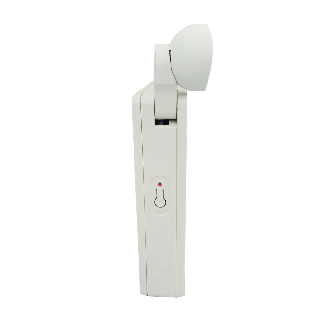 ENSEIGNE D'URGENCE COMBO RUNNING MAN/2 TÊTES DEL 120-347V AUTONOMIE120MINS