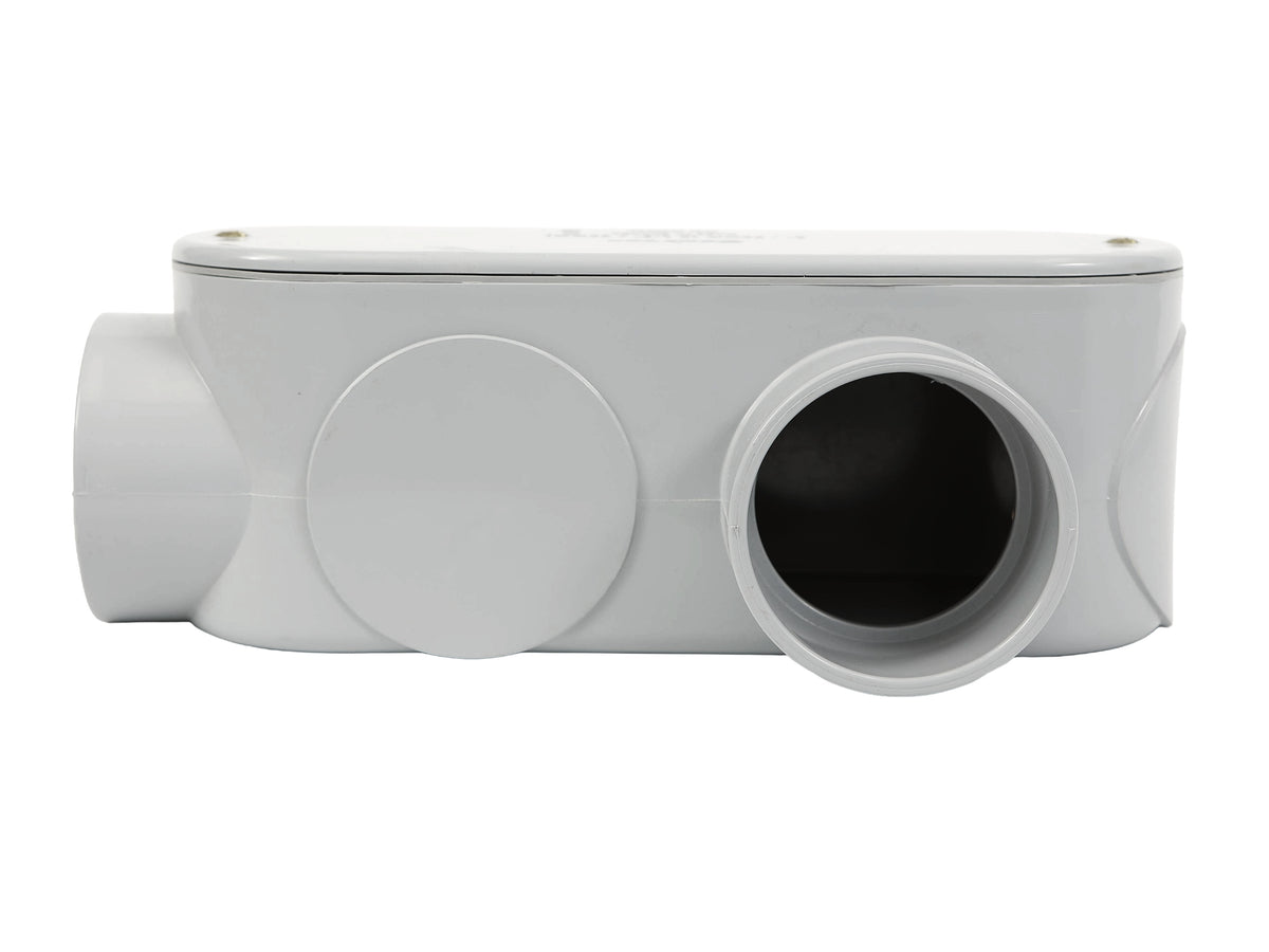 Acces fitting ll 3'' pvc gris (bte 4)