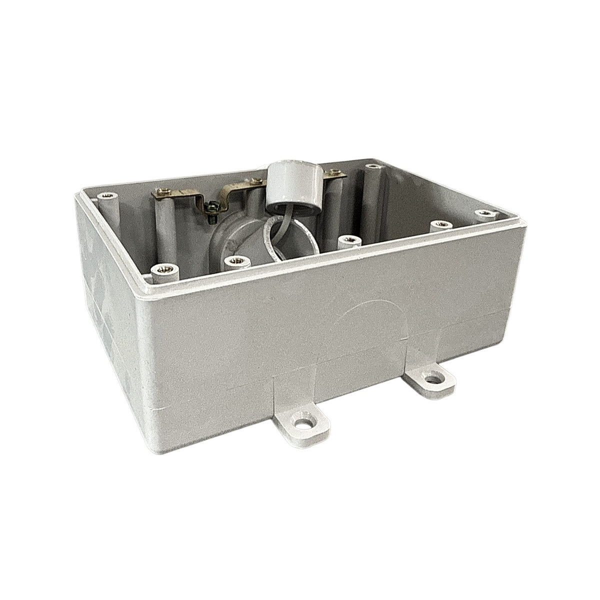 Boite pvc 3 gang 1 entrée 1/2-3/4-1 (bte10)